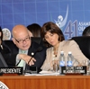 El Secretario General de la OEA y la Ministra de Relaciones Exteriores de Colombia se renen en el GRIC Ministerial, el 7 de junio de 2011
